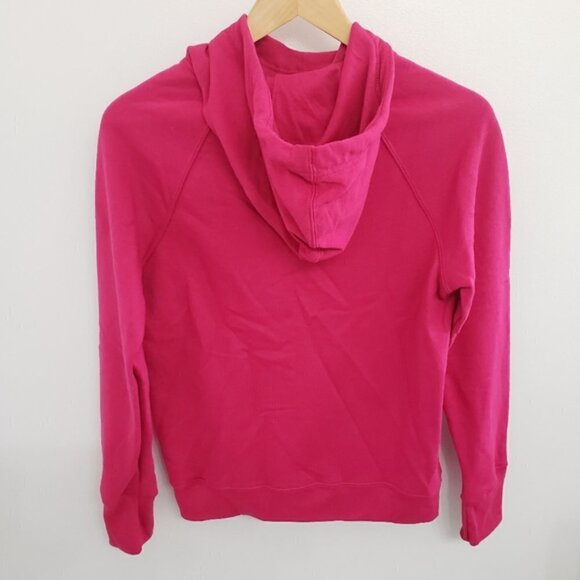 Champion Deep Raspberry Fleece Hoodie Women's Sz XS - Picture 3 of 7